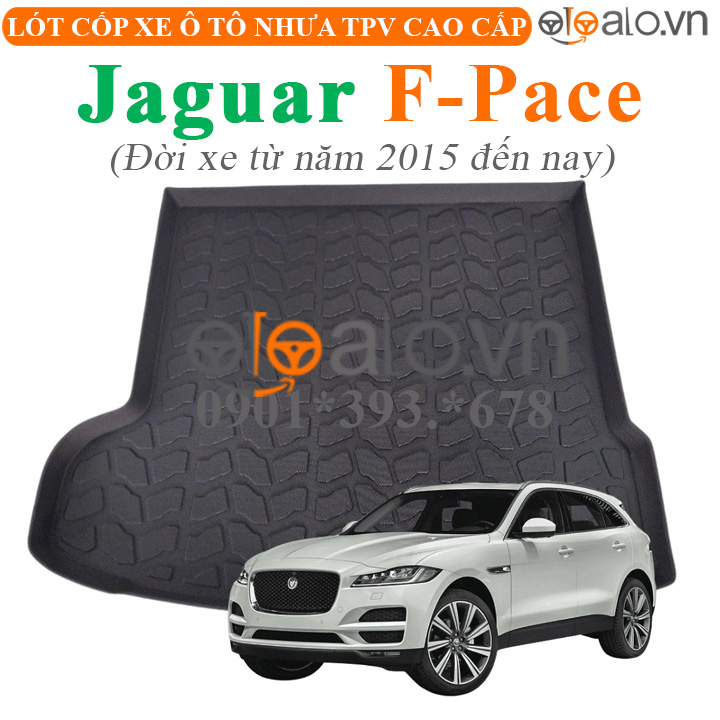 Thảm lót cốp Jaguar F-Pace đời xe từ năm 2016 đến hiện tại nhựa TPV cao cấp - OTOALO Thảm lót cốp Jaguar F-Pace đời xe từ năm 2016 đến hiện tại nhựa TPV cao cấp - OTOALO