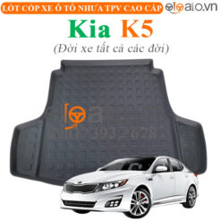 Thảm lót cốp Kia K5 NEW tất cả đời xe nhựa TPV cao cấp - OTOALO