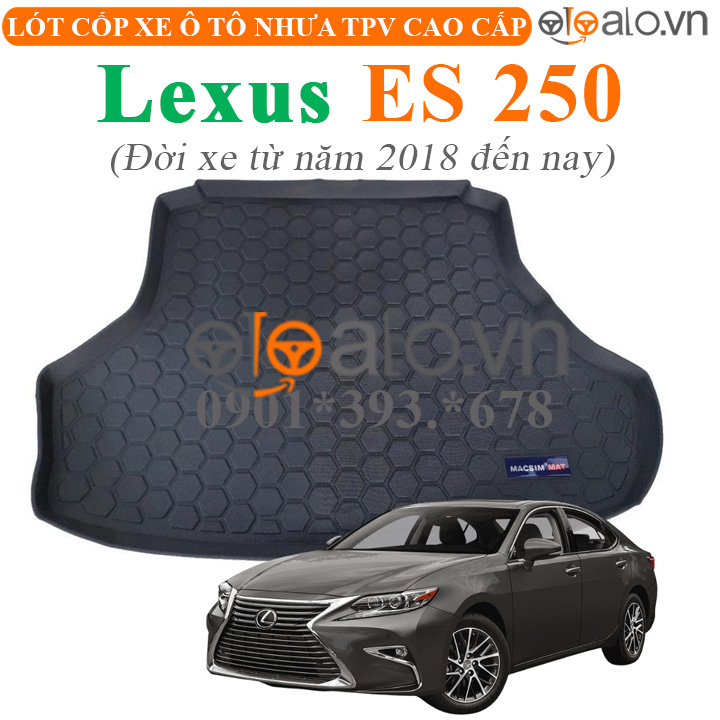 Thảm lót cốp Lexus ES 250 đời xe từ năm 2018 đến hiện tại nhựa TPV cao cấp - OTOALO Thảm lót cốp Lexus ES 250 đời xe từ năm 2018 đến hiện tại nhựa TPV cao cấp - OTOALO