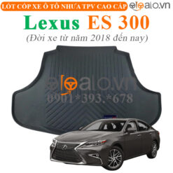 Thảm lót cốp Lexus ES 300 đời xe từ năm 2018 đến hiện tại nhựa TPV cao cấp - OTOALO