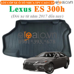 Thảm lót cốp Lexus ES 300h đời xe từ năm 2017 đến hiện tại nhựa TPV cao cấp - OTOALO