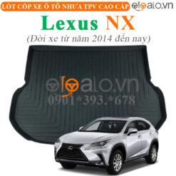 Thảm lót cốp Lexus NX 300 đời xe từ năm 2014 đến hiện tại nhựa TPV cao cấp - OTOALO