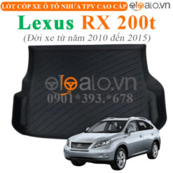 Thảm lót cốp Lexus RX 200t đời xe từ năm 2010 đến 2015 nhựa TPV cao cấp - OTOALO
