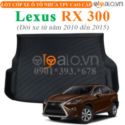 Thảm lót cốp Lexus RX 300 đời xe từ năm 2010 đến 2015 nhựa TPV cao cấp - OTOALO