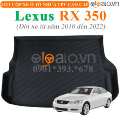 Thảm lót cốp Lexus RX 350 5 chỗ đời xe từ năm 2015 đến hiện tại nhựa TPV cao cấp - OTOALO