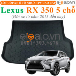 Thảm lót cốp Lexus RX 350 đời xe từ năm 2010 đến 2022 nhựa TPV cao cấp - OTOALO