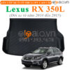 Thảm lót cốp Lexus RX 350L đời xe từ năm 2010 đến 2015 nhựa TPV cao cấp - OTOALO