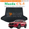 Thảm lót cốp Mazda CX5 đời xe từ năm 2017 đến hiện tại nhựa TPV cao cấp - OTOALO