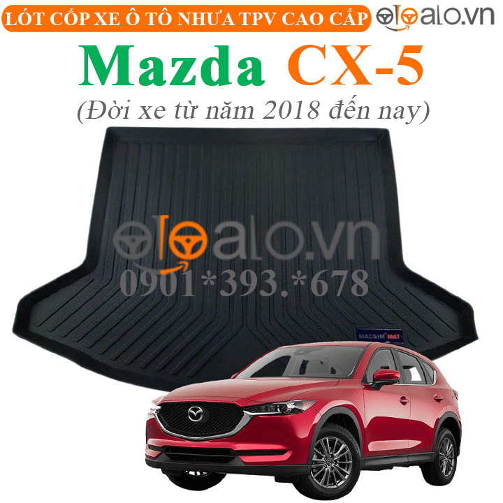 Thảm lót cốp Mazda CX5 đời xe từ năm 2017 đến hiện tại nhựa TPV cao cấp - OTOALO Thảm lót cốp Mazda CX5 đời xe từ năm 2017 đến hiện tại nhựa TPV cao cấp - OTOALO