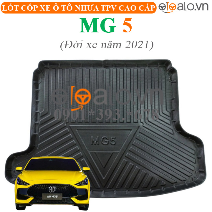 Thảm lót cốp MG 5 đời xe năm 2021 nhựa TPV cao cấp - OTOALO Thảm lót cốp MG 5 đời xe năm 2021 nhựa TPV cao cấp - OTOALO