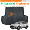 Thảm lót cốp Mitsubishi Outlander đời xe từ năm 2013 đến 2020 nhựa TPV cao cấp - OTOALO