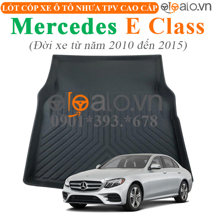 Thảm lót cốp Mercedes E Class đời xe từ năm 2010 đến 2015 nhựa TPV cao cấp - OTOALO Thảm lót cốp Mercedes E Class đời xe từ năm 2010 đến 2015 nhựa TPV cao cấp - OTOALO