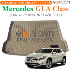 Thảm lót cốp Mercedes GLA Class đời xe từ năm 2015 đến 2019 nhựa TPV cao cấp - OTOALO
