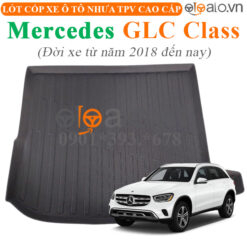 Thảm lót cốp Mercedes GLC Class đời xe từ năm 2017 đến hiện tại nhựa TPV cao cấp - OTOALO