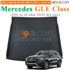 Thảm lót cốp Mercedes GLE Class đời xe năm 2020 nhựa TPV cao cấp - OTOALO