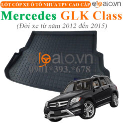 Thảm lót cốp Mercedes GLK Class đời xe từ năm 2012 đến 2015 nhựa TPV cao cấp - OTOALO