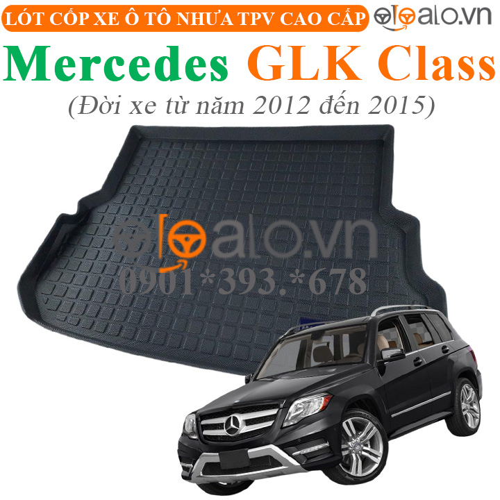 Thảm lót cốp Mercedes GLK Class đời xe từ năm 2012 đến 2015 nhựa TPV cao cấp - OTOALO Thảm lót cốp Mercedes GLK Class đời xe từ năm 2012 đến 2015 nhựa TPV cao cấp - OTOALO