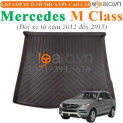 Thảm lót cốp Mercedes M Class đời xe từ năm 2012 đến 2015 nhựa TPV cao cấp - OTOALO