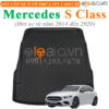 Thảm lót cốp Mercedes S Class đời xe từ năm 2014 đến 2020 nhựa TPV cao cấp - OTOALO