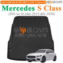 Thảm lót cốp Mercedes S Class đời xe từ năm 2014 đến 2020 nhựa TPV cao cấp - OTOALO
