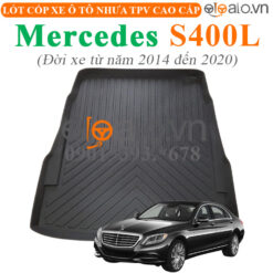 Thảm lót cốp Mercedes S400L đời xe từ năm 2014 đến 2020 nhựa TPV cao cấp - OTOALO