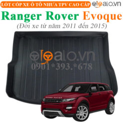 Thảm lót cốp Range Rover Evoque đời xe từ năm 2011 đến 2015 nhựa TPV cao cấp - OTOALO