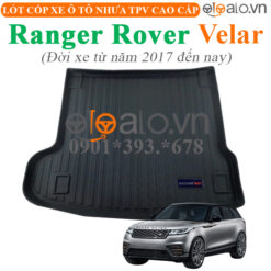 Thảm lót cốp Range Rover Velar đời xe từ năm 2017 đến hiện tại nhựa TPV cao cấp - OTOALO