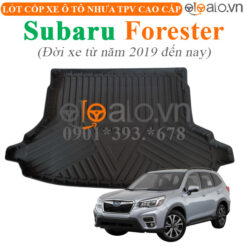 Thảm lót cốp Subaru Forester đời xe từ năm 2019 đến hiện tại nhựa TPV cao cấp - OTOALO