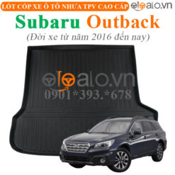 Thảm lót cốp Subaru Outback đời xe từ năm 2016 đến hiện tại nhựa TPV cao cấp - OTOALO