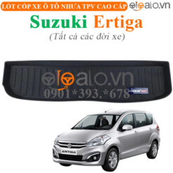 Thảm lót cốp Suzuki Ertiga tất cả đời xe nhựa TPV cao cấp - OTOALO