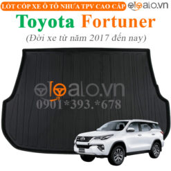 Thảm lót cốp Toyota Fortuner đời xe từ năm 2017 đến hiện tại nhựa TPV cao cấp - OTOALO