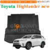 Thảm lót cốp Toyota Highlander New tất cả đời xe nhựa TPV cao cấp - OTOALO