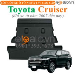 Thảm lót cốp Toyota Land Cruiser đời xe từ năm 2007 đến hiện tại nhựa TPV cao cấp - OTOALO