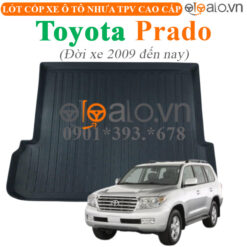 Thảm lót cốp Toyota Prado đời xe từ năm 2009 đến hiện tại nhựa TPV cao cấp - OTOALO