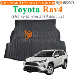 Thảm lót cốp Toyota Rav4 đời xe từ năm 2019 đến hiện tại nhựa TPV cao cấp - OTOALO