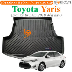 Thảm lót cốp Toyota Yaris đời xe từ năm 2018 đến hiện tại nhựa TPV cao cấp - OTOALO
