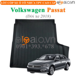 Thảm lót cốp Volkwagen Passat đời xe năm 2018 nhựa TPV cao cấp - OTOALO