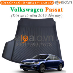 Thảm lót cốp Volkwagen Passat đời xe từ năm 2019 đến hiện tại nhựa TPV cao cấp - OTOALO