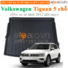 Thảm lót cốp Volkwagen Tiguan 5 chỗ đời xe từ năm 2018 đến hiện tại nhựa TPV cao cấp - OTOALO