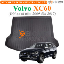 Thảm lót cốp VOLVO XC60 đời xe từ năm 2009 đến 2017 nhựa TPV cao cấp - OTOALO