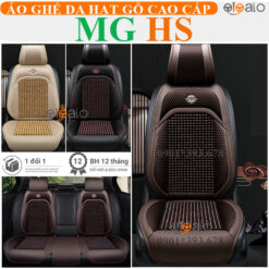 Áo trùm ghế ô tô MG HS da hạt gỗ tự nhiên cao cấp - OTOALO