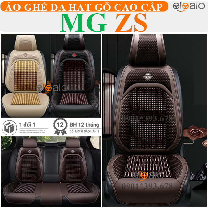 Áo trùm ghế ô tô MG ZS da hạt gỗ tự nhiên cao cấp - OTOALO Áo trùm ghế ô tô MG ZS da hạt gỗ tự nhiên cao cấp - OTOALO