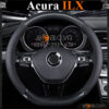 Bọc vô lăng chữ D cut Acura ILX da cacbon cao cấp - OTOALO