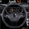 Bọc vô lăng chữ D cut Audi A1 da cacbon cao cấp - OTOALO