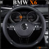 Bọc vô lăng chữ D cut BMW X6 da cacbon cao cấp - OTOALO