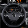 Bọc vô lăng chữ D cut BMW X7 da cacbon cao cấp - OTOALO