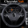 Bọc vô lăng chữ D cut Chevrolet Volt da cacbon cao cấp - OTOALO