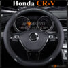 Bọc vô lăng chữ D cut Honda CRV da cacbon cao cấp - OTOALO