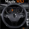 Bọc vô lăng chữ D cut Mazda MX3 da cacbon cao cấp - OTOALO