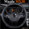 Bọc vô lăng chữ D cut Mazda MX30 da cacbon cao cấp - OTOALO